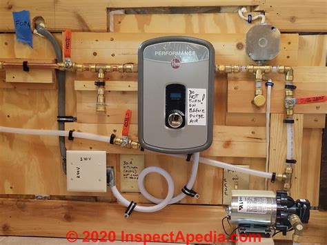 electric water heater hookup to electrical box|installing small electric water heater.